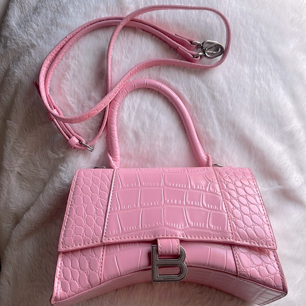 Balenciaga - Hourglass Small Handbag - Pink